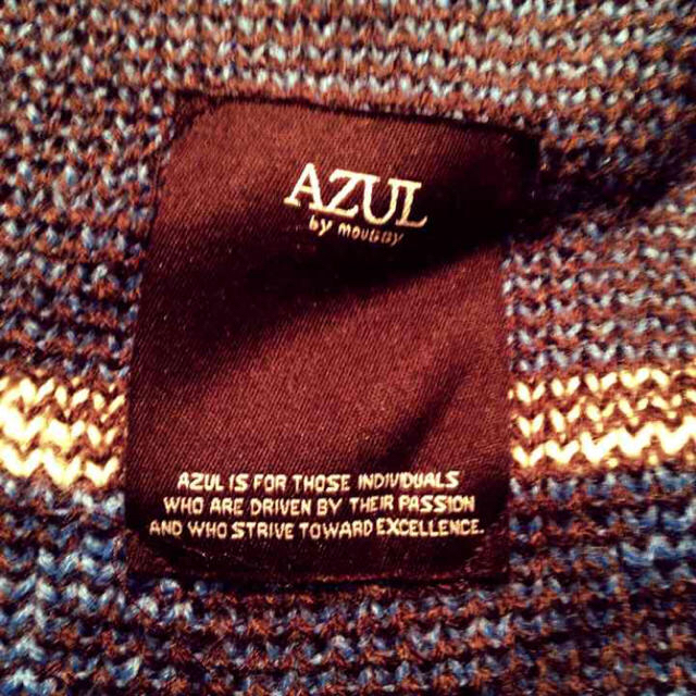 AZUL by moussy(アズールバイマウジー)のAZUL レディースのジャケット/アウター(ニットコート)の商品写真