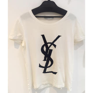 サンローラン(Saint Laurent)の正規品YSL ❤️ ロゴTシャツ(Tシャツ(半袖/袖なし))