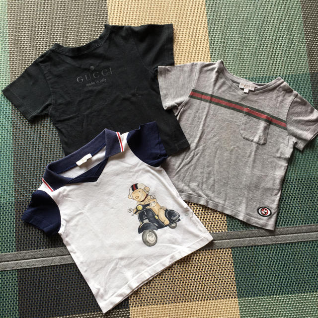 Gucci(グッチ)のたま様 専用 GUCCI Tシャツ 3枚セット 80 キッズ/ベビー/マタニティのベビー服(~85cm)(Ｔシャツ)の商品写真