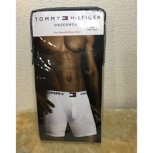 TOMMY HILFIGER(トミーヒルフィガー)のN.mama様専用、TOMMY HILFIGER、ボクサーパンツ、XL、白 メンズのアンダーウェア(ボクサーパンツ)の商品写真