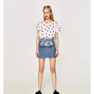 ザラ(ZARA)の本日購入 ZARA オンライン完売 (Tシャツ(半袖/袖なし))