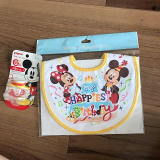 ディズニー(Disney)のchan様専用出品☆(ベビースタイ/よだれかけ)