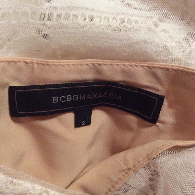 BCBGMAXAZRIA(ビーシービージーマックスアズリア)のBCBGMAXAZRIA レースデザインワンピース レディースのワンピース(ミニワンピース)の商品写真