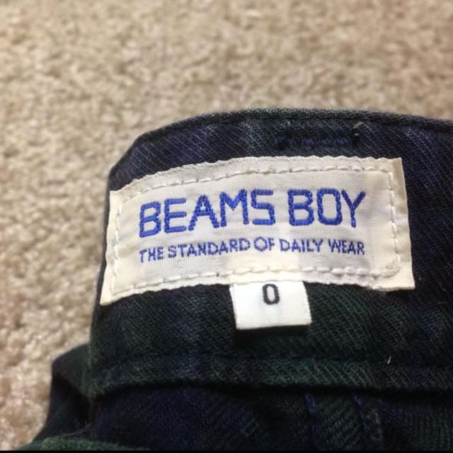 BEAMS BOY(ビームスボーイ)のチェックパンツ レディースのパンツ(カジュアルパンツ)の商品写真