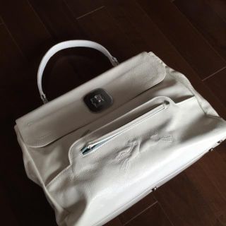 ロンシャン(LONGCHAMP)の(YUKA様用)ロンシャン ホワイト トートバック(トートバッグ)