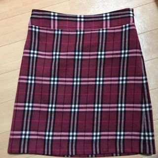 バーバリー(BURBERRY)のみるく様専用【送料込】バーバリー ブルーレーベル スカート(ひざ丈スカート)