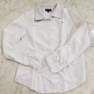 ラルフローレン(Ralph Lauren)の【ラルフローレンキッズ】ガールズ白シャツ♡(ブラウス)