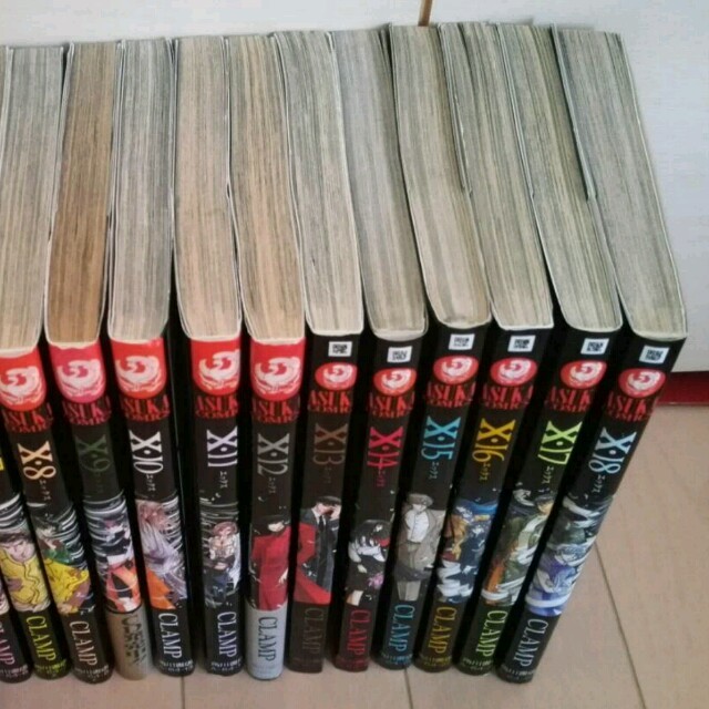 CLAMPクランプ漫画Xエックス全巻セット18巻最高傑作単行本の通販 CLAMPクランプ漫画Xエックス全巻セット18巻最高傑作単行本の通販