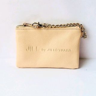 ジルバイジルスチュアート(JILL by JILLSTUART)の💚新品未使用💚ジルバイジルスチュアート コイン&カードケース ピンクベージュ(コインケース)