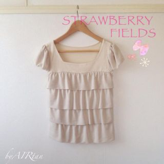 ストロベリーフィールズ(STRAWBERRY-FIELDS)のパフスリーブ♡カットソー(カットソー(半袖/袖なし))