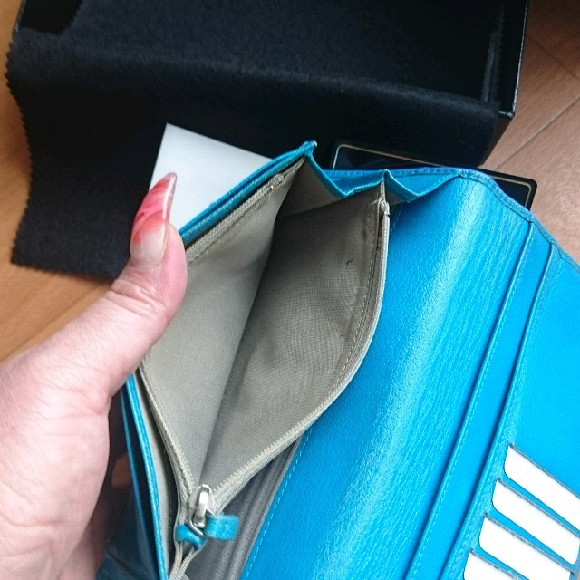 CHANEL(シャネル)のタイガース応援セール！CHANELスカイブルー長財布😍レア色✨ レディースのファッション小物(財布)の商品写真