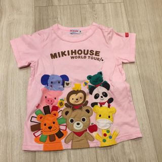 ミキハウス(mikihouse)の動物たくさん プッチーくん Tシャツ(Tシャツ/カットソー)