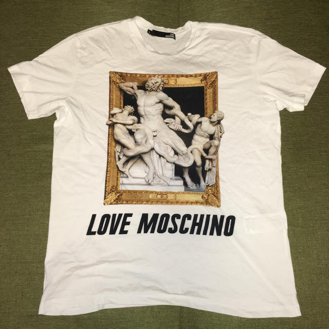 MOSCHINO(モスキーノ)の美品LOVE MOSCHINO モスキーノ ビッグサイズTシャツ レディースのトップス(Tシャツ(半袖/袖なし))の商品写真