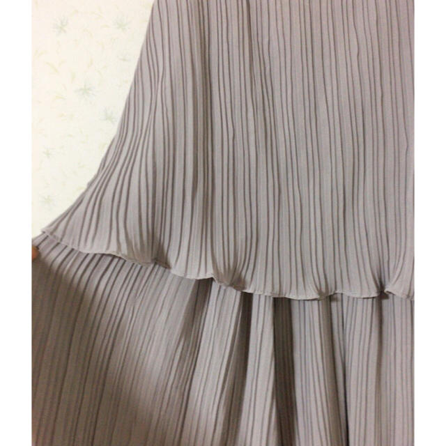 PLAIN CLOTHING(プレーンクロージング)のグレー♡フレアサロペット レディースのパンツ(サロペット/オーバーオール)の商品写真