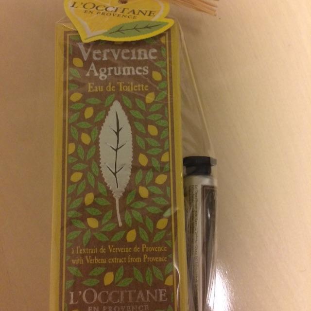 L'OCCITANE(ロクシタン)のロクシタン ヴァーベナ香水 ハンドクリーム セット コスメ/美容の香水(ユニセックス)の商品写真