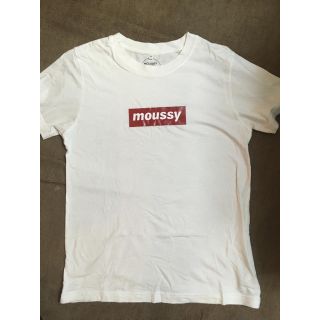 マウジー(moussy)のmoussy ボックスロゴTシャツ(Tシャツ(半袖/袖なし))