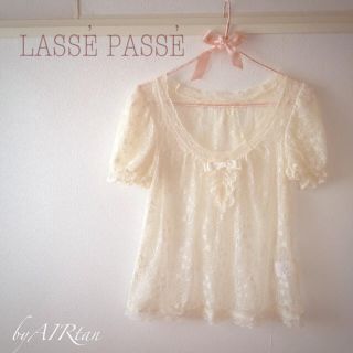 レッセパッセ(LAISSE PASSE)の♡甘めレース  ブラウス♡(シャツ/ブラウス(半袖/袖なし))