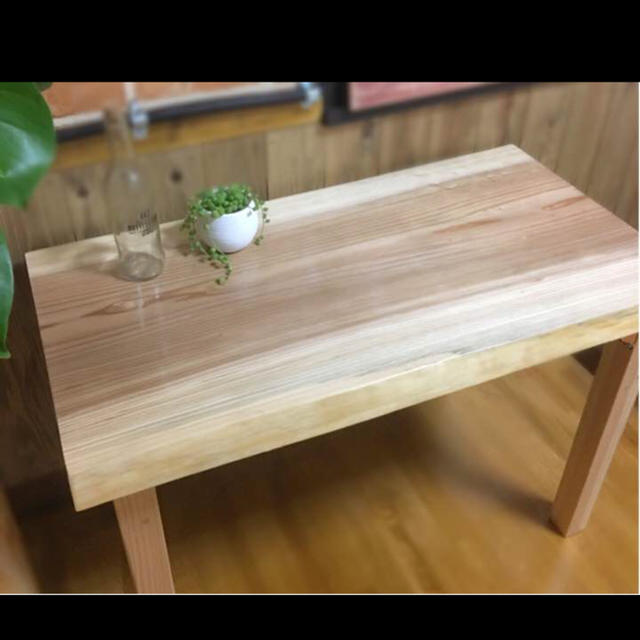 一枚板折りたたみ式テーブルの通販 by 天然素材�s shop｜ラクマ