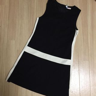 マリークワント(MARY QUANT)のマリクワ♡上品バイカラーワンピ♡(ミニワンピース)