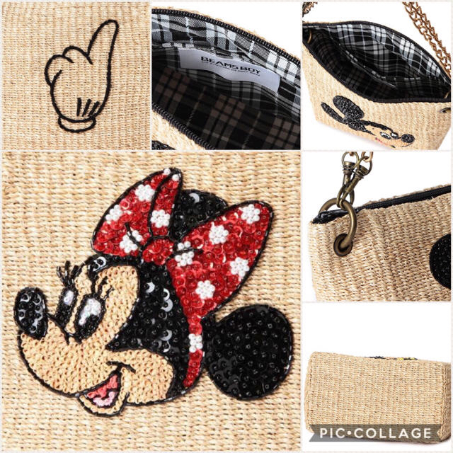 新品未開封】BEAMS BOY Disney ミニ チェーンバッグ かご 新品未開封】BEAMS BOY Disney ミニ チェーンバッグ かご