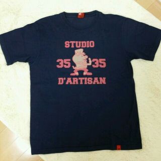 ステュディオダルチザン(STUDIO D'ARTISAN)のSTUDIO D'ARTISAN　Tシャツ　メンズ　ネイビー(Tシャツ/カットソー(半袖/袖なし))