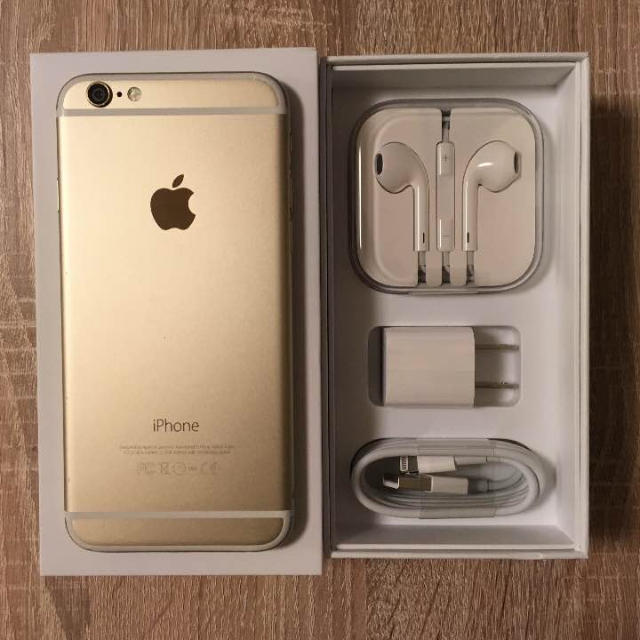 Apple(アップル)のiPhone6 アイフォン 本体 スマホ/家電/カメラのスマートフォン/携帯電話(スマートフォン本体)の商品写真