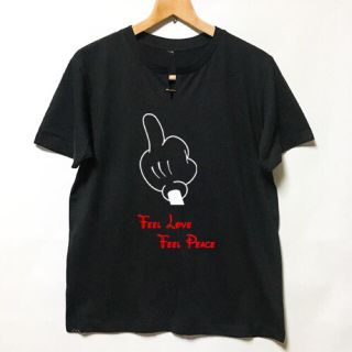 ロンハーマン(Ron Herman)のライズリヴァレンス ヘンリーネック 11スター feel love Tシャツ 2(Tシャツ/カットソー(半袖/袖なし))