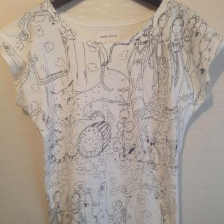 ツモリチサト(TSUMORI CHISATO)のツモリ ラインストーン付T(Tシャツ(半袖/袖なし))