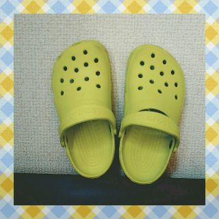 クロックス(crocs)のクロックス　C10/11（17.5cm）(サンダル)