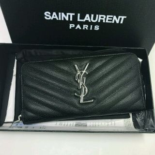 Saint Laurent(イヴサンローラン)　長財布　黒