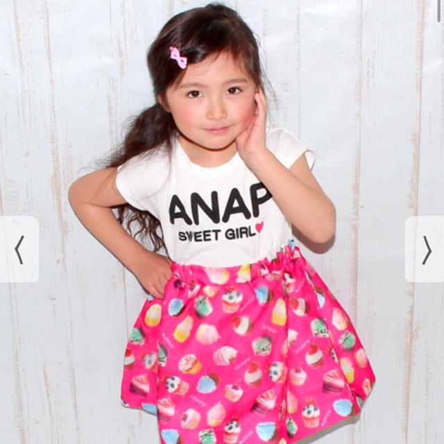 ANAP Kids(アナップキッズ)のANAPkids ワンピース 130 キッズ/ベビー/マタニティのキッズ服女の子用(90cm~)(ワンピース)の商品写真