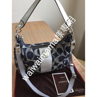 コーチ(COACH)のwaiwaimama様専用！COACH美品🎵ショルダーバッグ(ショルダーバッグ)