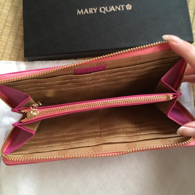 MARY QUANT(マリークワント)の新品未使用 マリークヮント 牛革 長財布 メンズのファッション小物(長財布)の商品写真