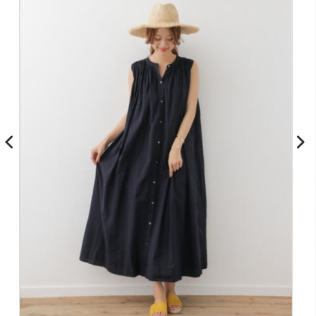 URBAN RESEARCH - アーバンリサーチ ドアーズ DOORS☆コットンボイル ... URBAN RESEARCH DOORSコットンボイルノースリーブワンピース