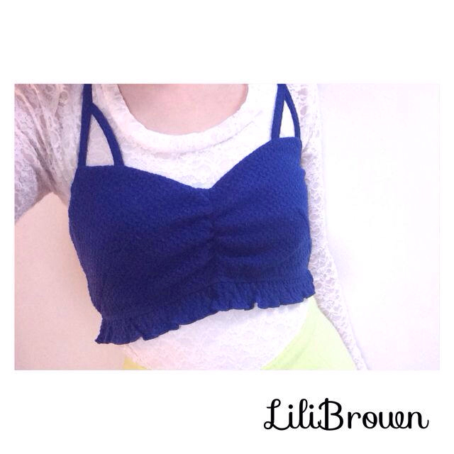 Lily Brown(リリーブラウン)の【Lily Brown】ビスチェ レディースのトップス(ベアトップ/チューブトップ)の商品写真