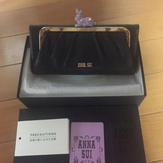 アナスイ(ANNA SUI)のANNA SUI アナスイ 長財布 がま口 ラパン うさぎ(財布)