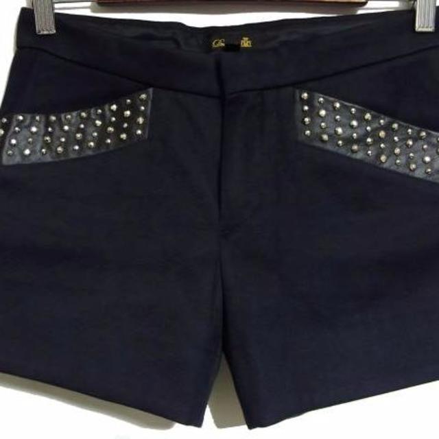 ドゥロワー スタッズ ショート パンツ 38 ショーツ - ショートパンツ