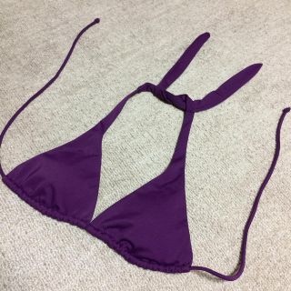 ヴィクトリアズシークレット(Victoria's Secret)のVictoria's Secret 新品XS パープル ビキニ トップ(水着)