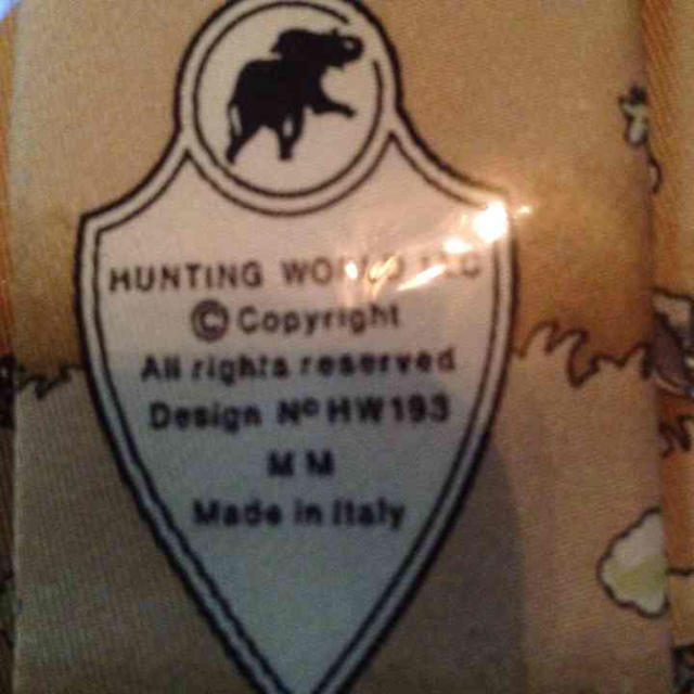 HUNTING WORLD(ハンティングワールド)のハンティングワールド メンズのファッション小物(ネクタイ)の商品写真