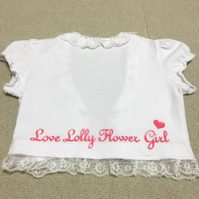 Love Lolly☆ボレロ未使用140 キッズ/ベビー/マタニティのキッズ服女の子用(90cm~)(カーディガン)の商品写真
