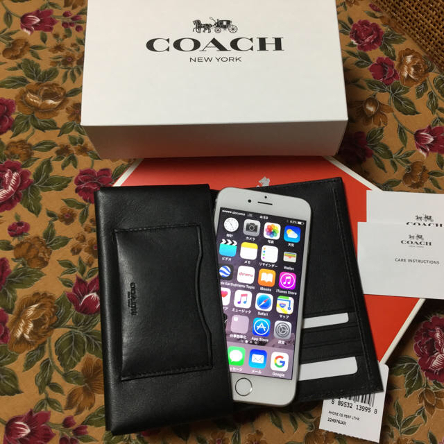 COACH(コーチ)の✨COACH✨スマホケース「新品未使用品 スマホ/家電/カメラのスマホアクセサリー(iPhoneケース)の商品写真