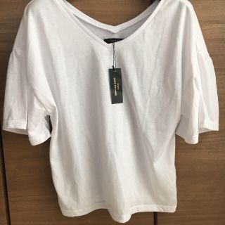 ヴァンス(VENCE)のボリューム袖☆両Vネック☆シャツ(Tシャツ(半袖/袖なし))