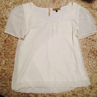 プロポーションボディドレッシング(PROPORTION BODY DRESSING)のミルクシェイク様♡シフォントップス(Tシャツ(半袖/袖なし))