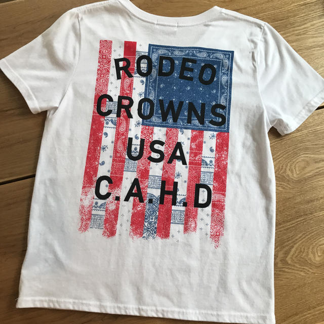 RODEO CROWNS WIDE BOWL(ロデオクラウンズワイドボウル)のRCWB Tシャツ レディースのトップス(Tシャツ(半袖/袖なし))の商品写真