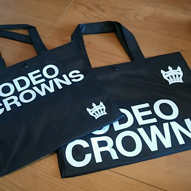 RODEO CROWNS(ロデオクラウンズ)のロデオクラウンズ ショッパー ２つ レディースのバッグ(ショップ袋)の商品写真