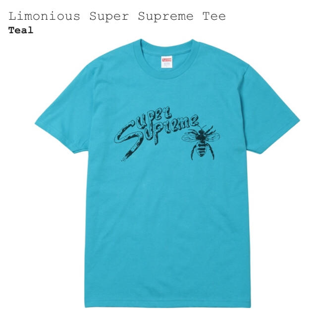 青L super supreme Tee