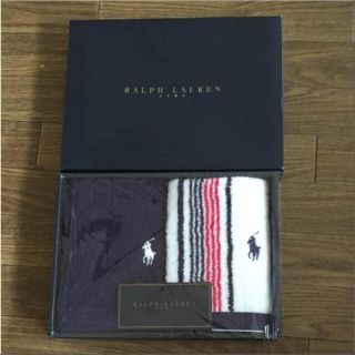 ラルフローレン(Ralph Lauren)のRALPH LAUREN HOME ウォッシュタオル2枚(タオル/バス用品)