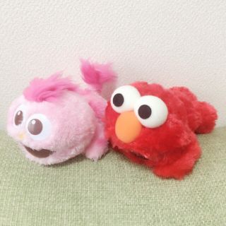 セサミストリート(SESAME STREET)のUSJ モッピー エルモ ぬいぐるみ 【2セット販売】(キャラクターグッズ)