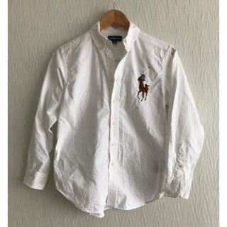 ラルフローレン(Ralph Lauren)の値下‼︎ ラルフ キッズ ビッグホース 白シャツ(シャツ/ブラウス(長袖/七分))