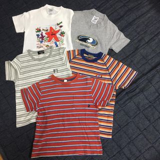 ギャップ(GAP)の【新品・未使用(4枚)】Tシャツ 5枚セット+オマケ付き 110cm 4才用(Tシャツ/カットソー)